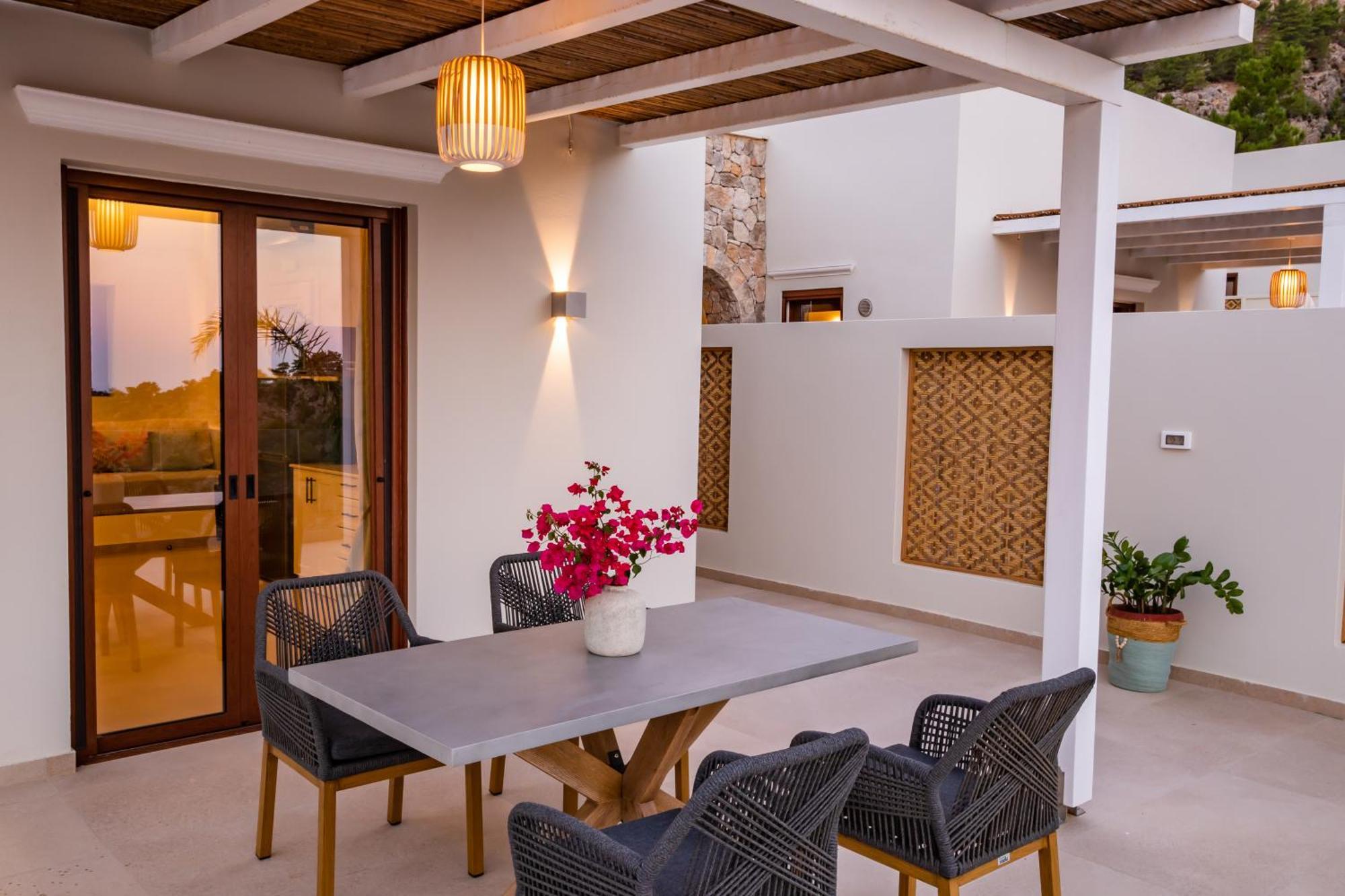 Mertelia Luxury Villas Kyra Panagia Екстер'єр фото