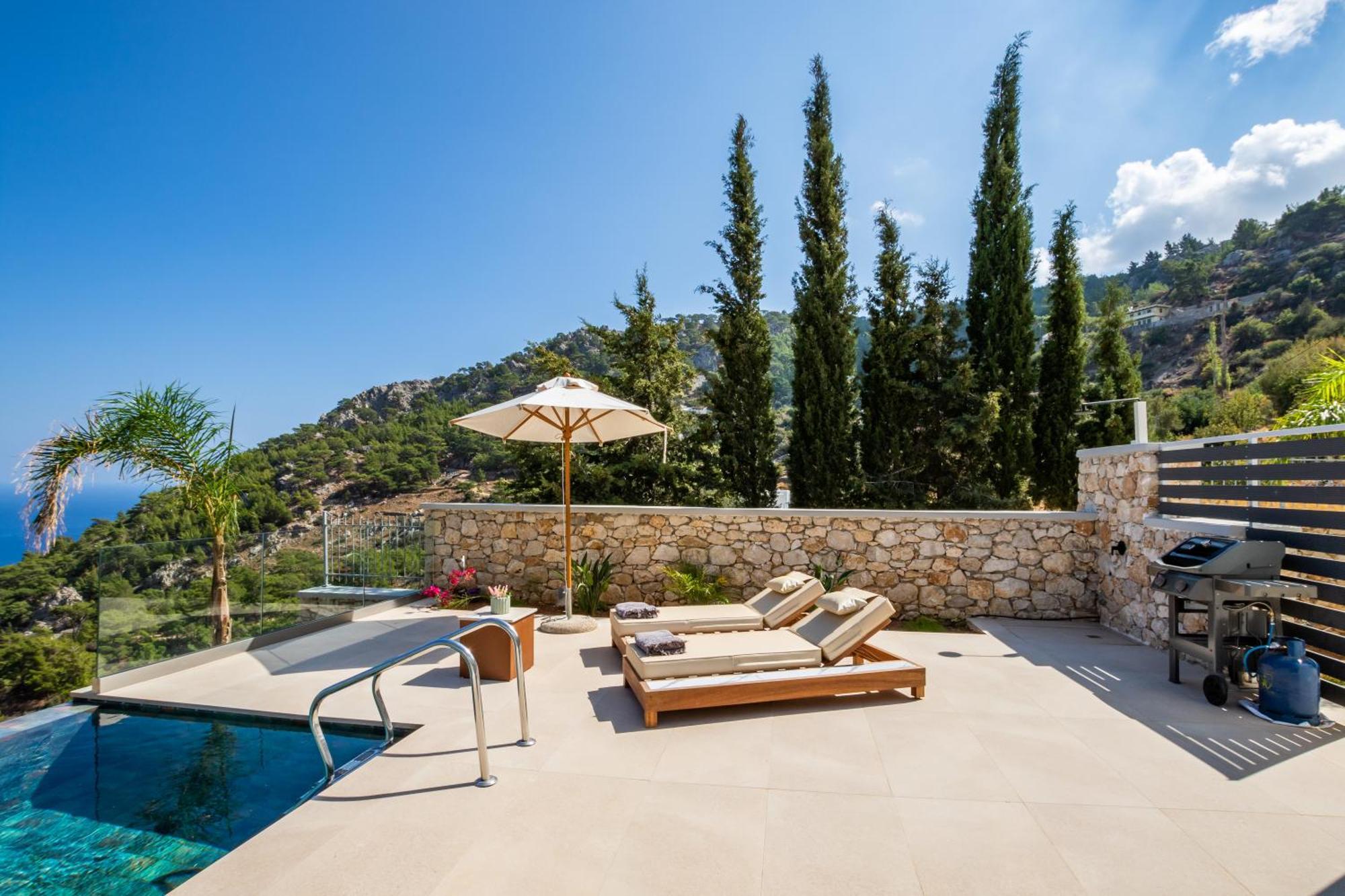 Mertelia Luxury Villas Kyra Panagia Екстер'єр фото