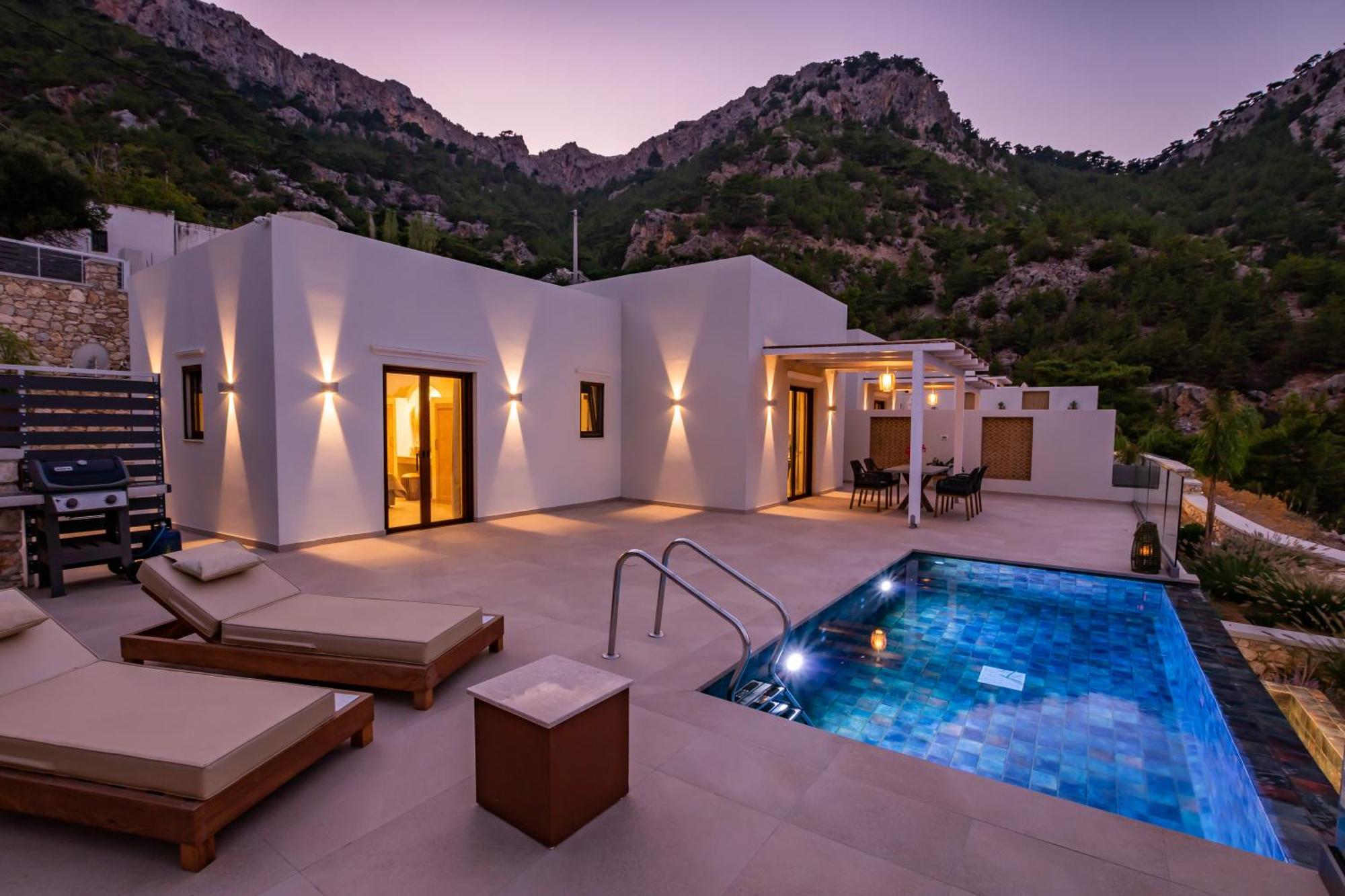 Mertelia Luxury Villas Kyra Panagia Екстер'єр фото