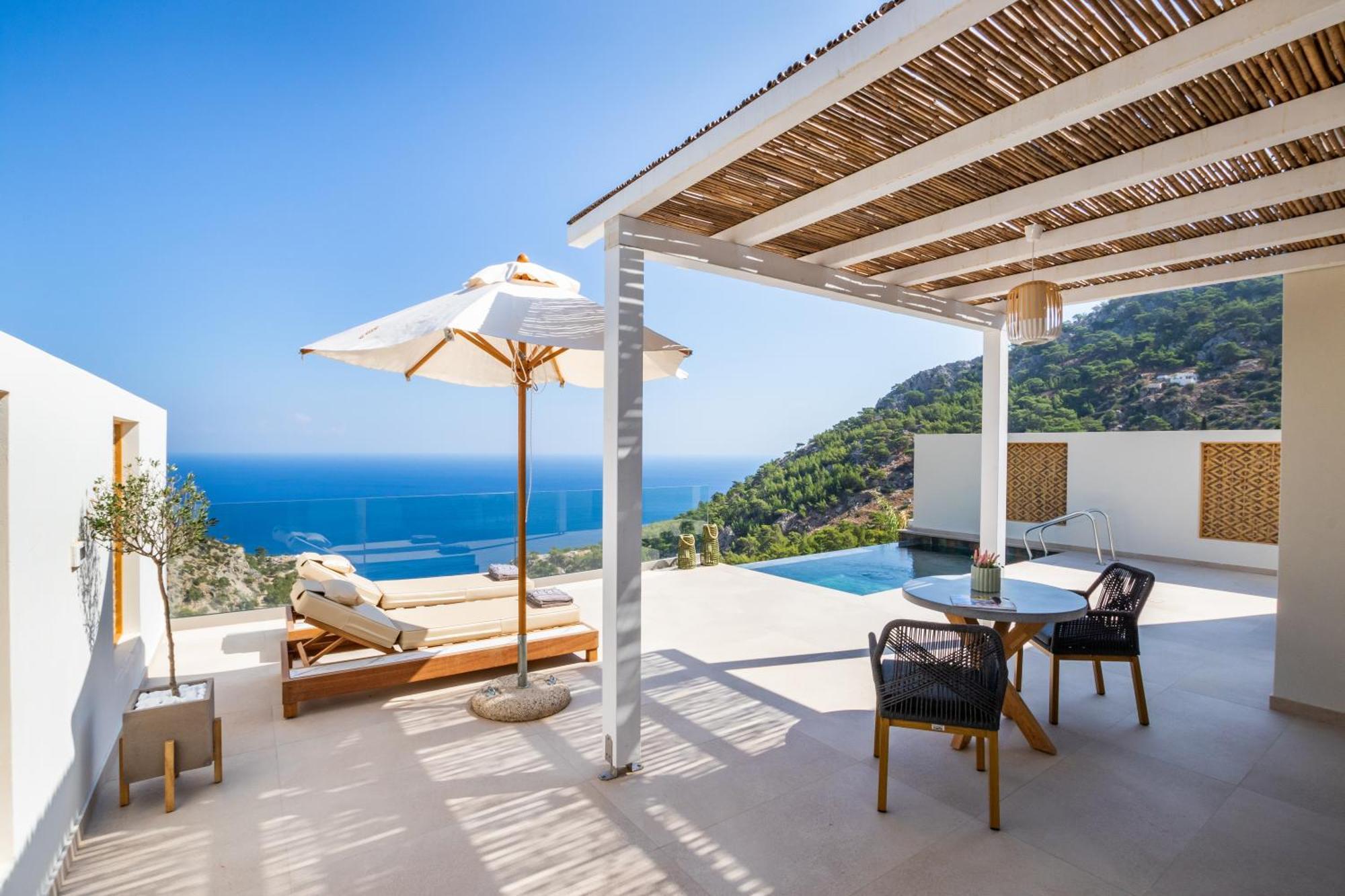 Mertelia Luxury Villas Kyra Panagia Екстер'єр фото