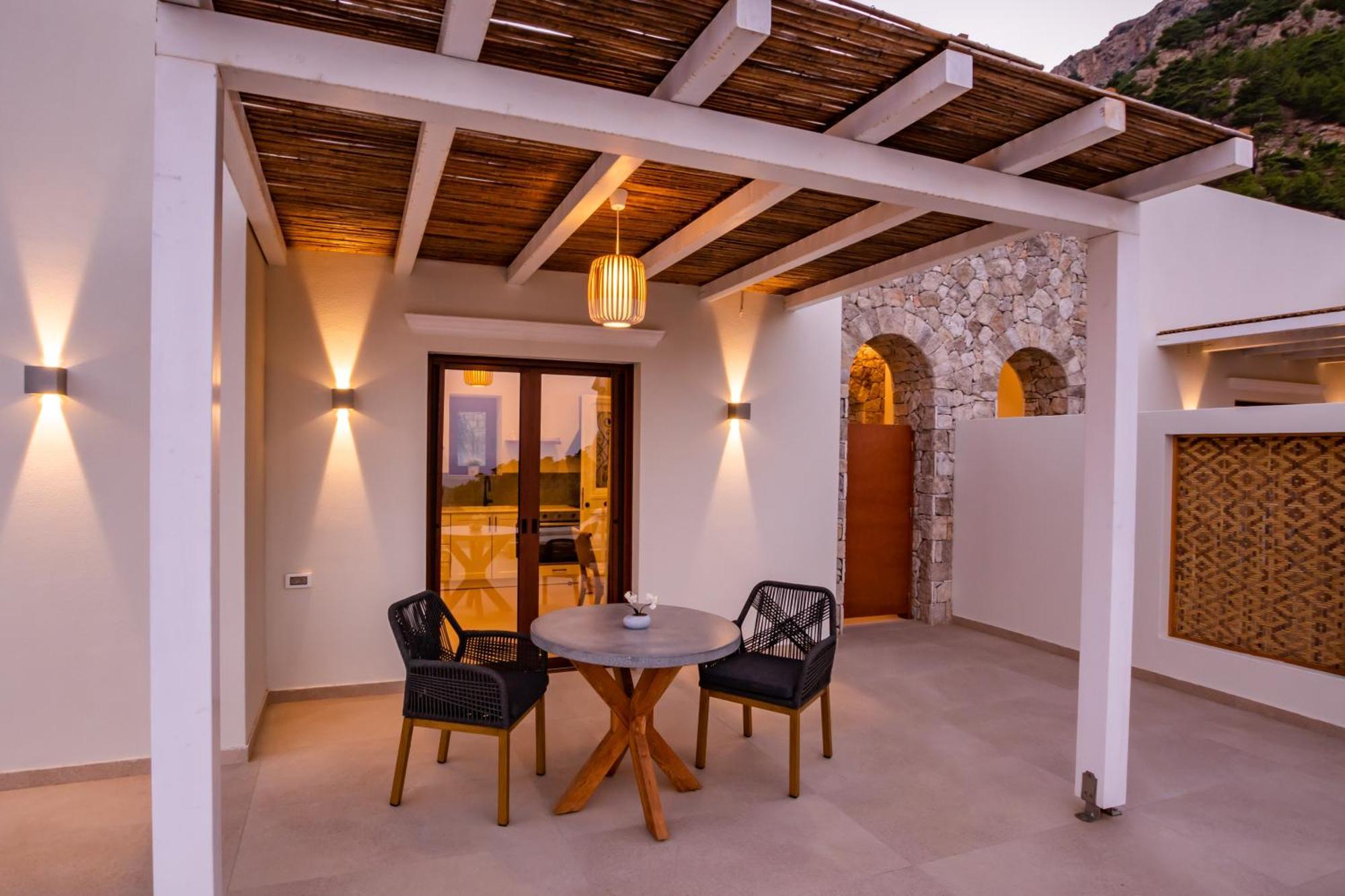 Mertelia Luxury Villas Kyra Panagia Екстер'єр фото