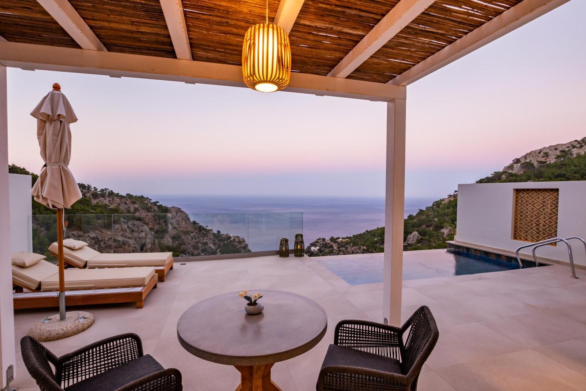 Mertelia Luxury Villas Kyra Panagia Екстер'єр фото
