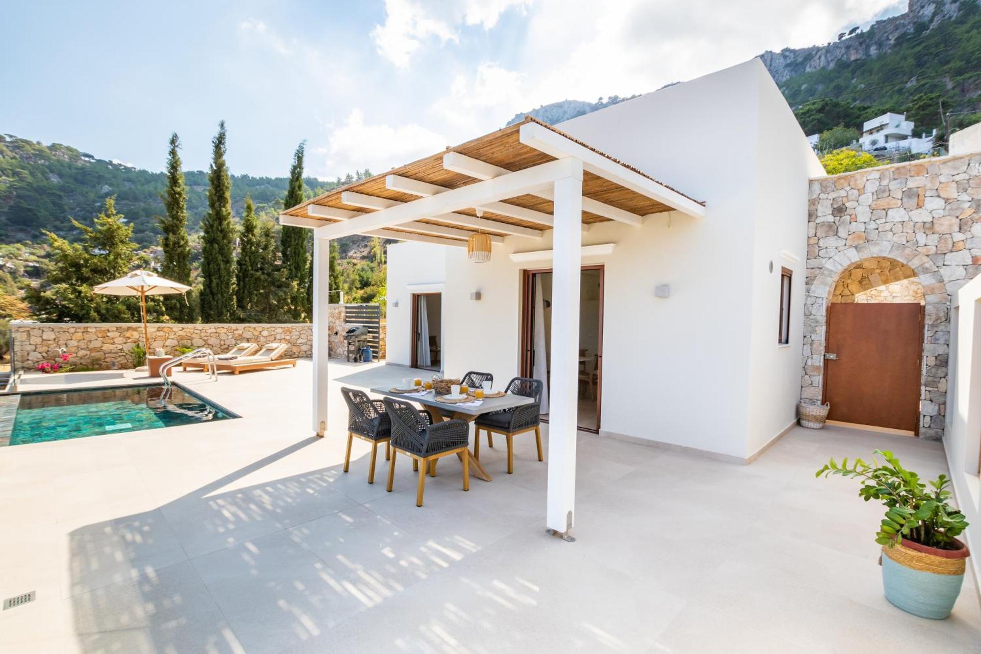 Mertelia Luxury Villas Kyra Panagia Екстер'єр фото