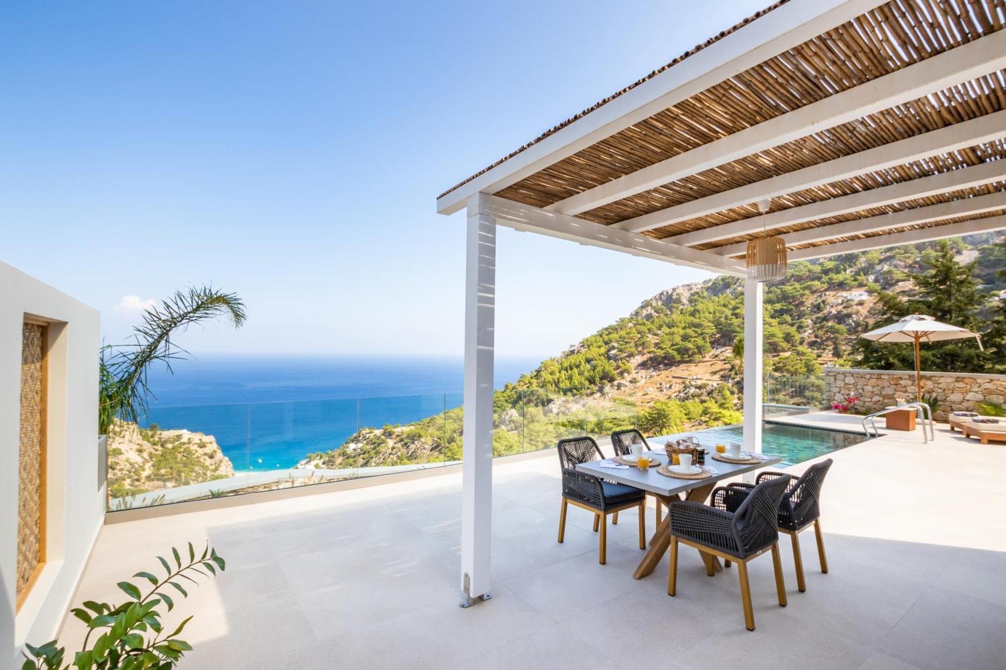 Mertelia Luxury Villas Kyra Panagia Екстер'єр фото