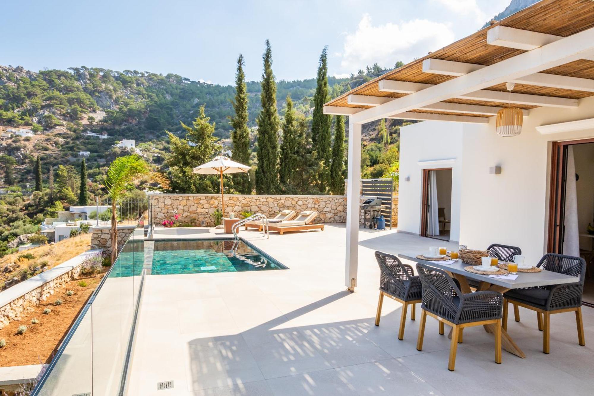 Mertelia Luxury Villas Kyra Panagia Екстер'єр фото