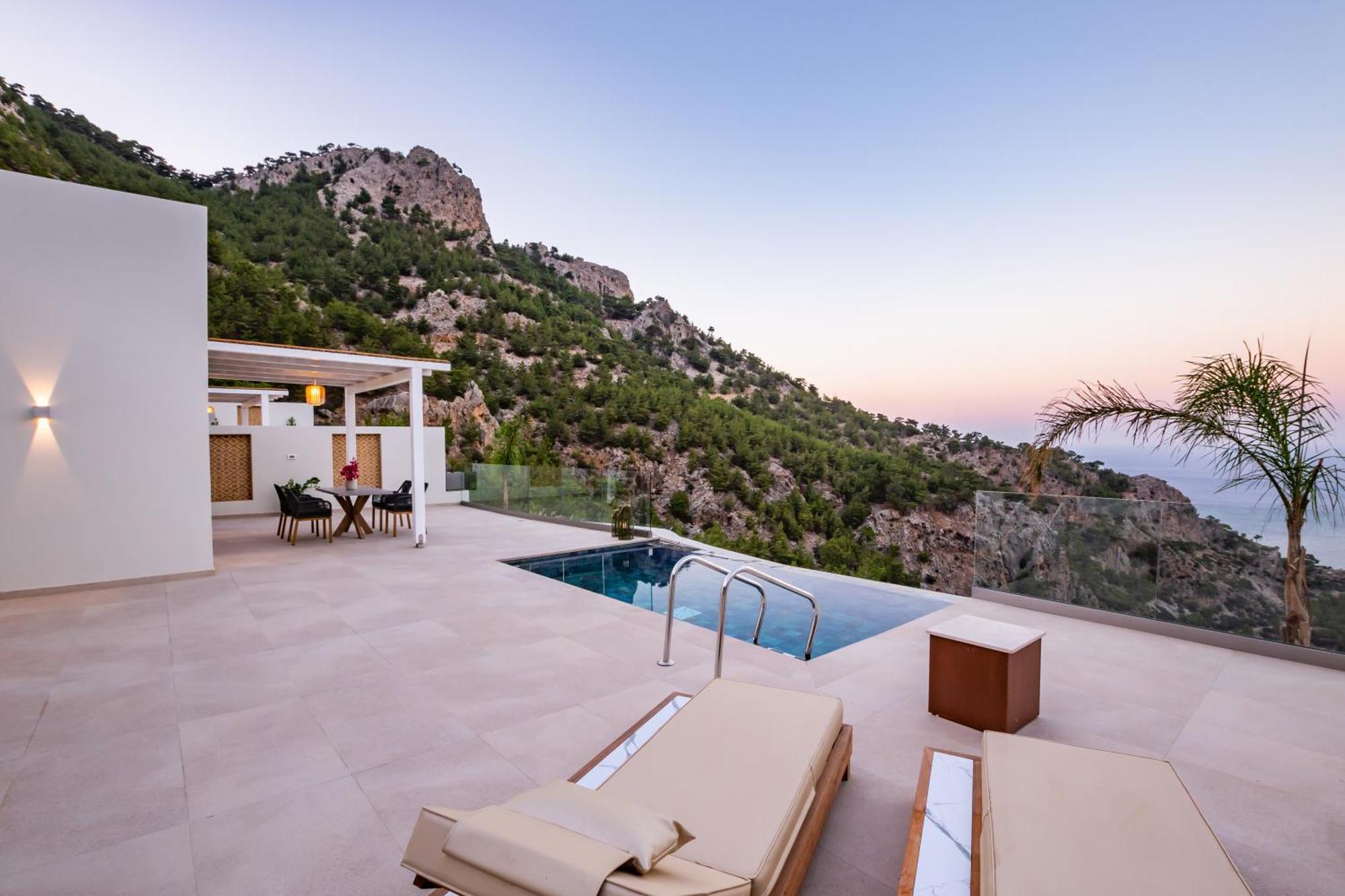 Mertelia Luxury Villas Kyra Panagia Екстер'єр фото