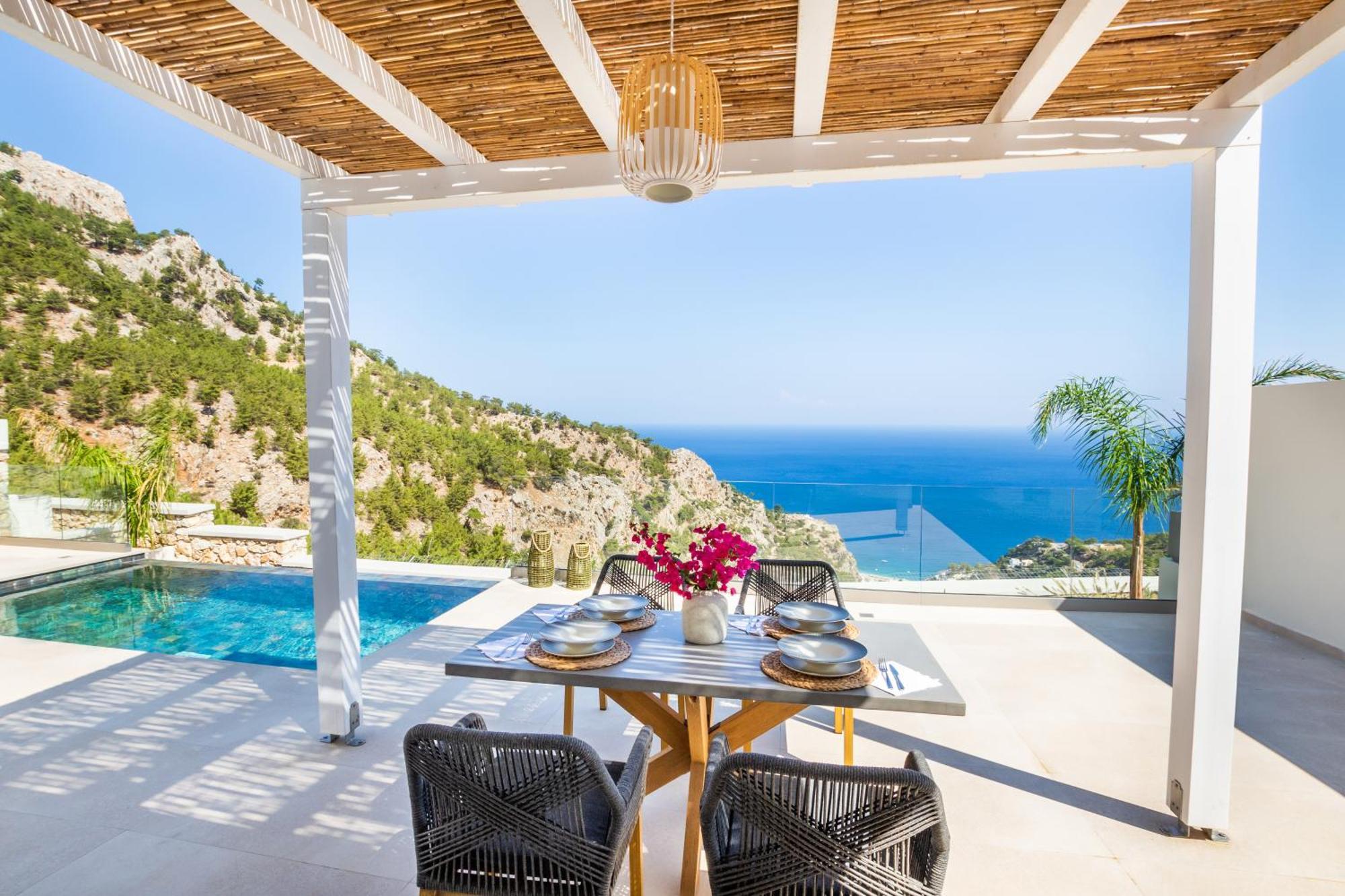 Mertelia Luxury Villas Kyra Panagia Екстер'єр фото