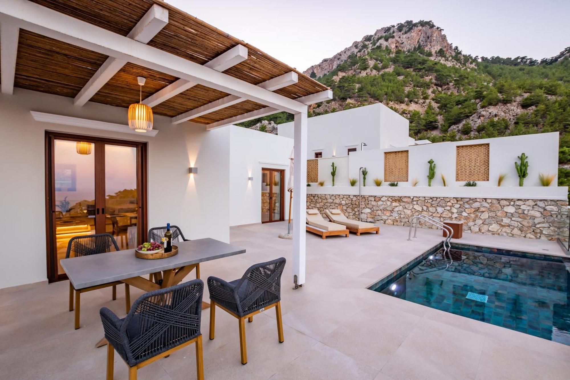 Mertelia Luxury Villas Kyra Panagia Екстер'єр фото