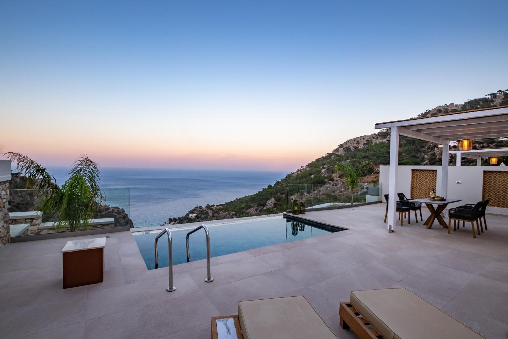 Mertelia Luxury Villas Kyra Panagia Екстер'єр фото