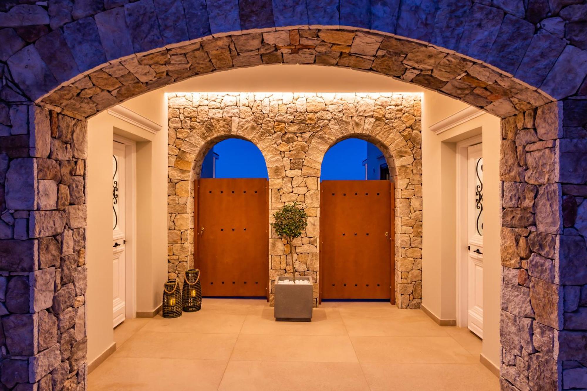 Mertelia Luxury Villas Kyra Panagia Екстер'єр фото